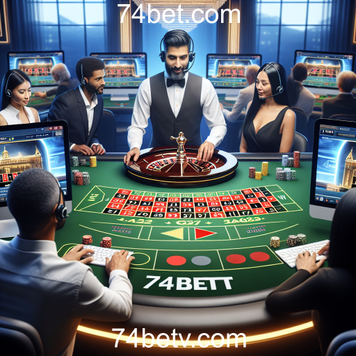 A Ascensão do Cassino Ao Vivo: Experiência Autêntica no 74bet.com